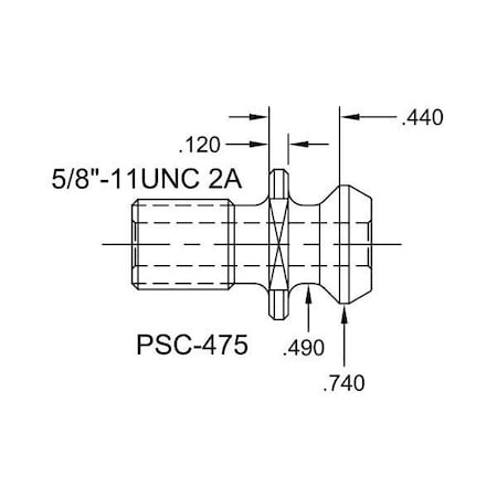 Tj Davies Co Coolant Through Retention Knob PSC-475
